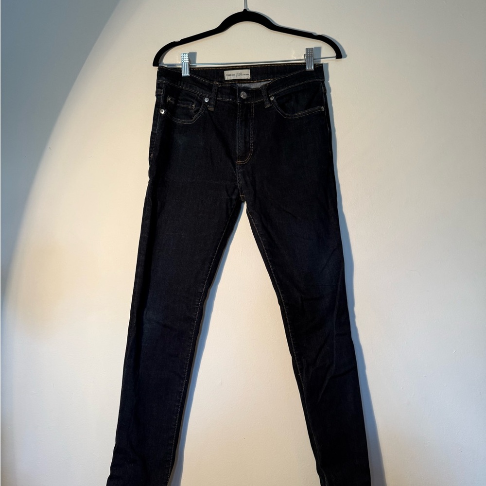 Dark Blue Gap Denim Skinny Jeans